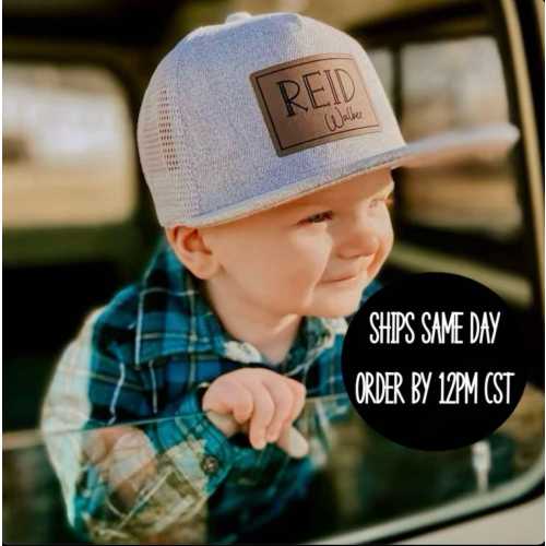 Personalized Snapback Hat | Infant and Youth