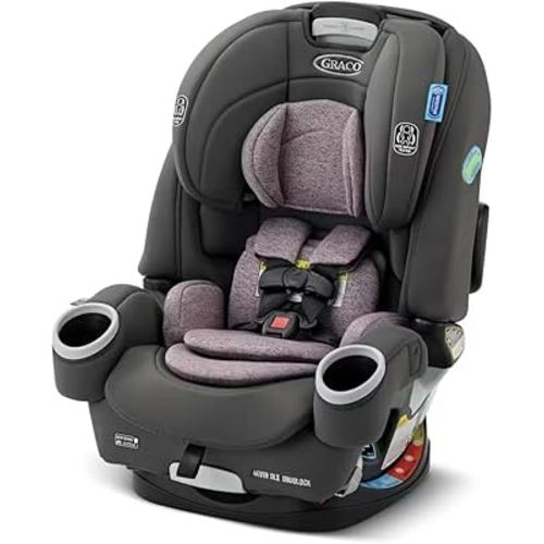 Graco 4Ever DLX SnugLock 4 in 1 Car Seat | Infant to Toddler Car Seat, Featuring Easy-Install SnugLock Technology, Leila