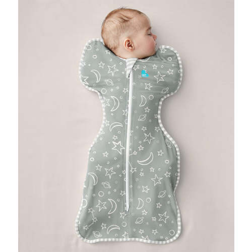 Swaddle Up™ 1.0 TOG Viscose from Bamboo Olive Stars & Moon