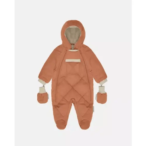 Janie and Jack Snow Jumpsuit Benji - Spice (6-12M)