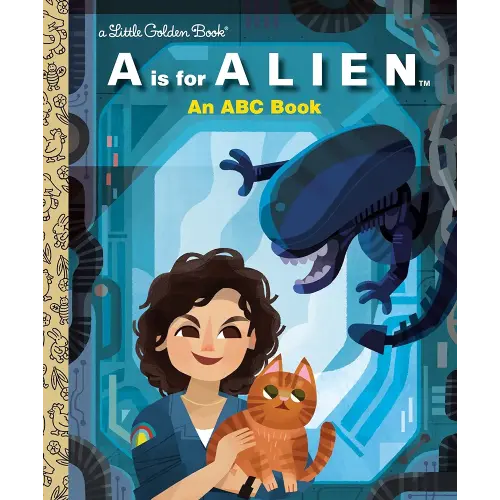 A Is for Alien: An ABC Book (20th Century Studios) (Little Golden Book)