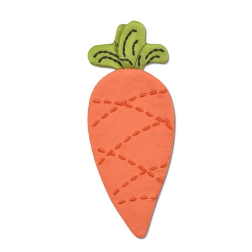 Mini Crinkle Blankie - Carrot