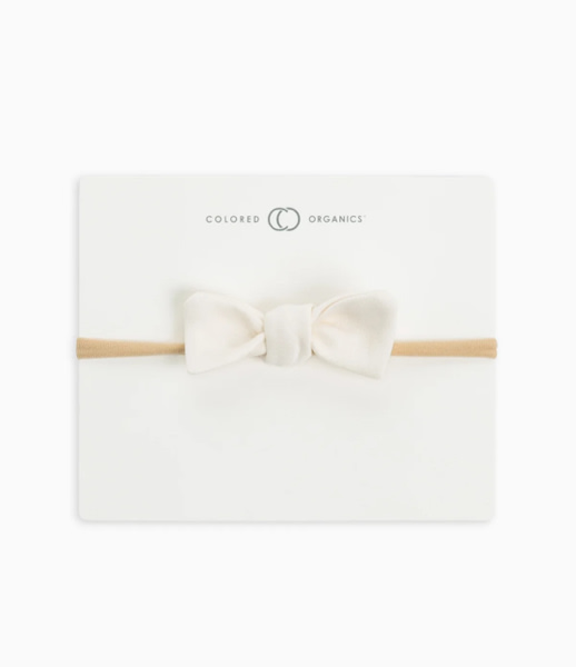 Cotton Dainty Bow - Ivory