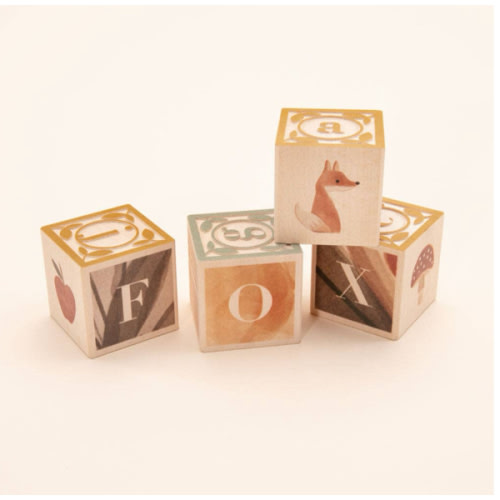 Uncle Goose Watercolor ABC Blocks