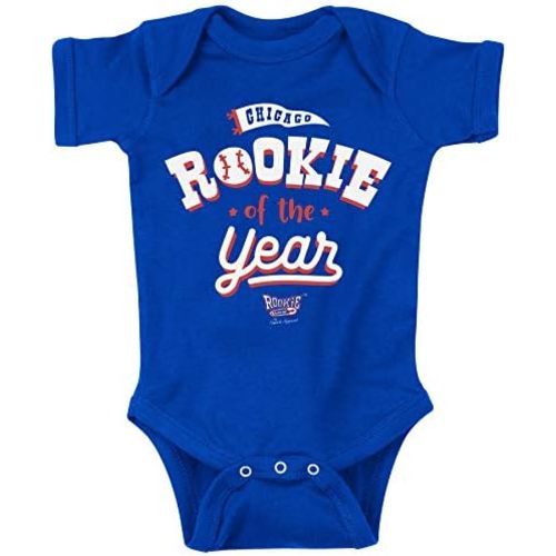 Chicago Baseball Fans. Rookie of The Year Royal Onesie or Toddler Tee (NB-4T)