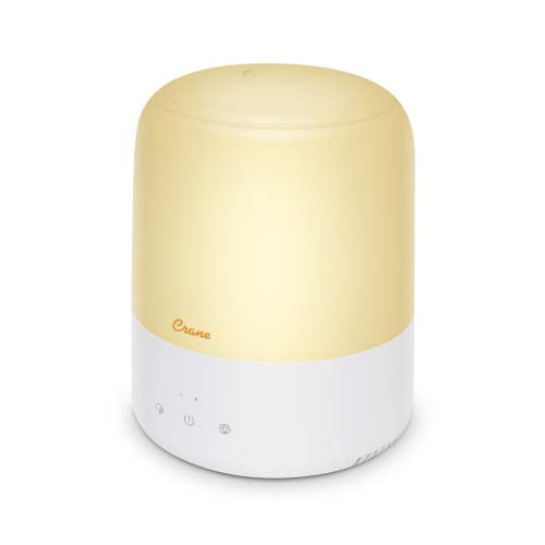 3-in-1 Compact Humidifier - 0.5 Gallon with Sleep Support Light & Aroma Diffuser
