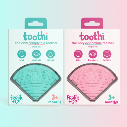The Pastel Bundle – Soft, Stylish Toothi Teether Set – Frolik+Co