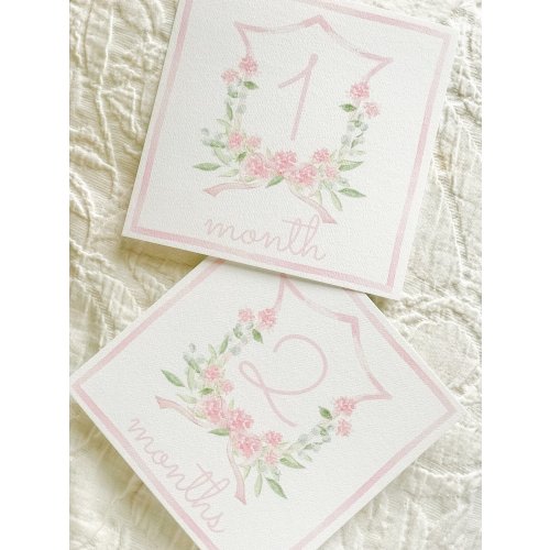 Girl Crest Milestone Cards — Lotes Love Notes