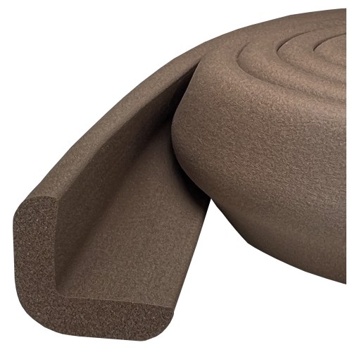 KidKusion Baby Proofing Foam Rubber Edge Cushion, Edge Protector for Tables, Furniture and more, 6 Ft, 1 CT