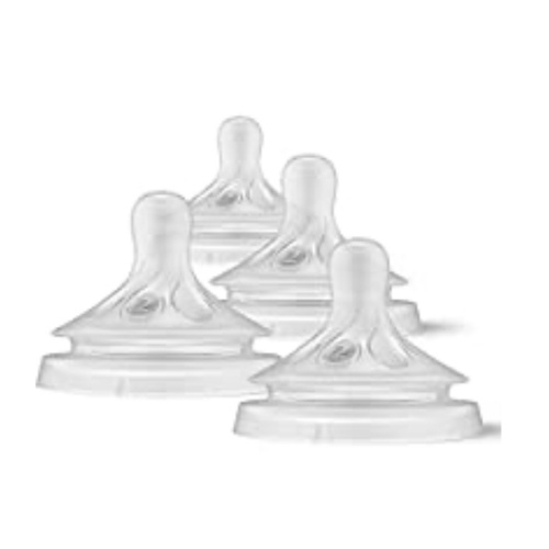 Amazon.com: Philips AVENT Natural Response Baby Bottle Nipples Flow 2, 0M+, 4pk, SCY962/04 : Everything Else