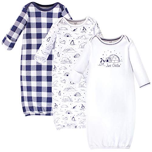 Touched by Nature Unisex Baby Organic Cotton Gowns