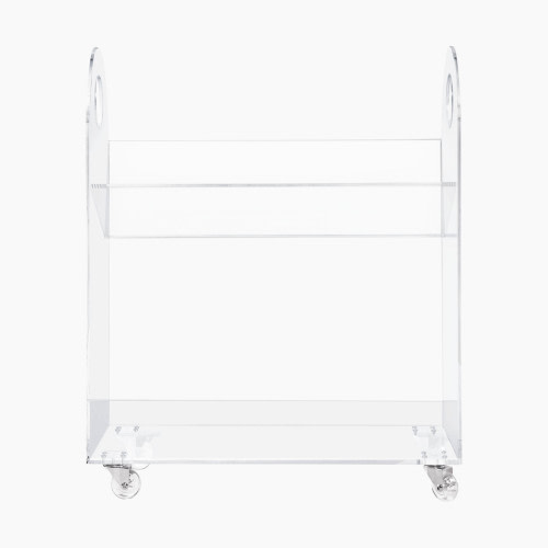 babyletto Presto Acrylic Bookcase & Cart