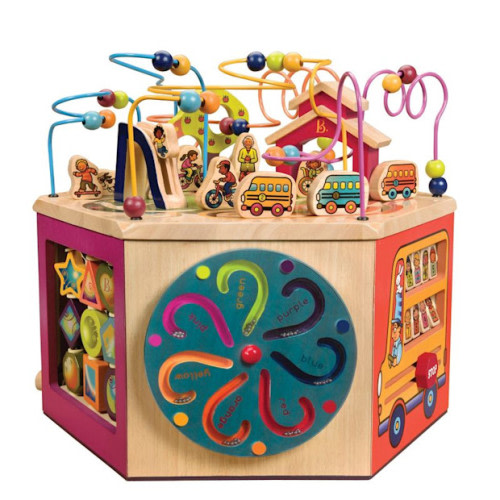B. Toys Youniversity Wooden Activity Cube