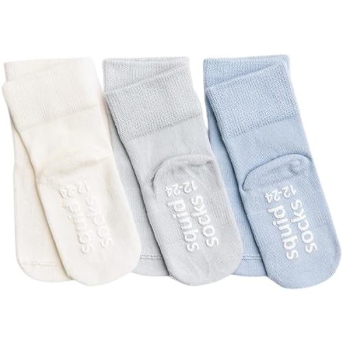 squid socks Boys Viscose from Bamboo Socks | 0-6M, 6-12M, 12-24M, & 2T-3T | Socks that Stay On | As Seen on Shark Tank