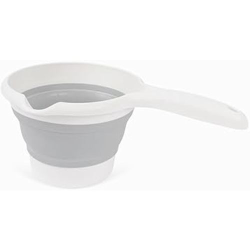 Collapsible Baby Rinse Cup - Lightweight Water Container, Foldable Scoop, Space-Saving Bathing Solution for Babies and Toddlers