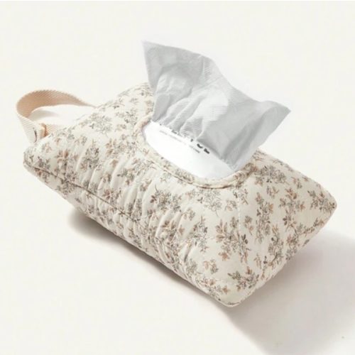 Cozy Pixies Portable Mommy Bag, Hanging Floral Tissue & Diaper Wet Wipes Dispenser For Baby Stroller