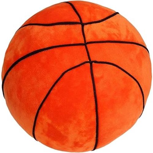 T play Basketball Plush Pillow Boys: Soft Stuffed Throw Toys Room Decor Baby 1-3 Year Old
