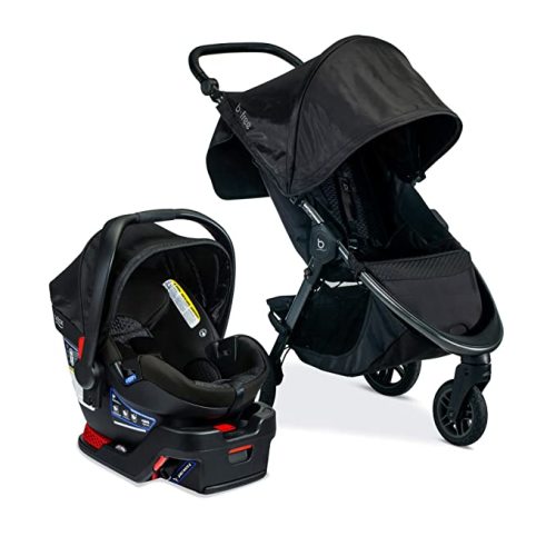 Britax B-Free & B-Safe Gen2 Flexfit Travel System, Midnight - B-Free Gen2 FlexFit