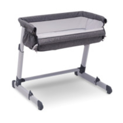 Simmons Kids Dream Bedside Baby Bassinet Sleeper - Grey