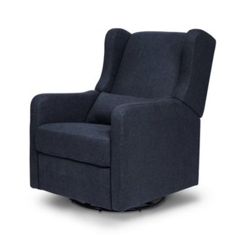 Carter's By Davinci Arlo Recliner And Swivel Glider - Cream Linen