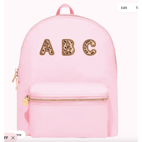 Customize Backpack