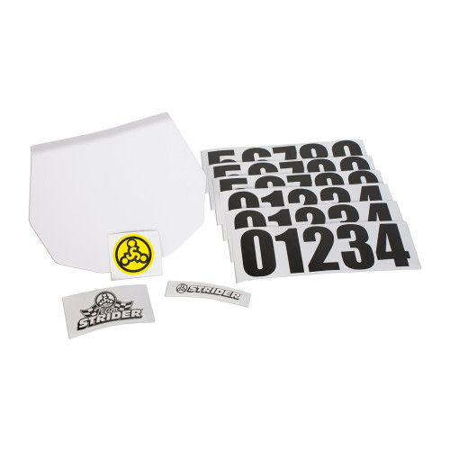 Strider Number Plate