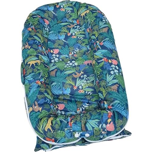Baby Nest Cover [fits Docktot Deluxe+] (The Jungle)