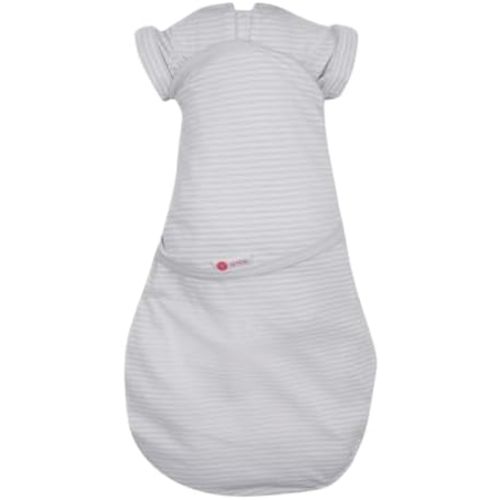 embé 2-Way Transition Swaddle, 12-18 lbs, Arms & Legs In Or Out, Warm Up & Cool Down 100% Cotton, 3-6 Months
