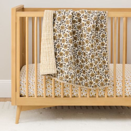 Organic Laney Floral Baby Bedding Collection