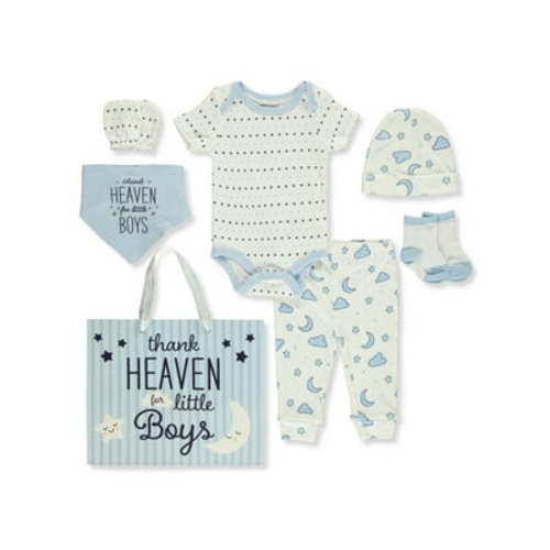 Baby Views Baby Boys' 8-Piece Layette Gift Set - multi, 0 - 3 months (Newborn) & cash $100
