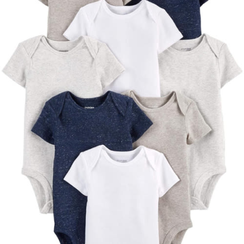 Simple Joys by Carter's unisex-baby 8-pack Short-sleeve Bodysuit