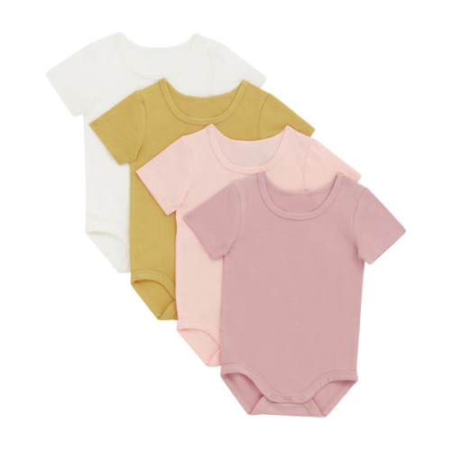 Bonds Everyday Short Sleeve Bodysuit 4 Pack | Baby Baby Bodysuit | BWCLA
