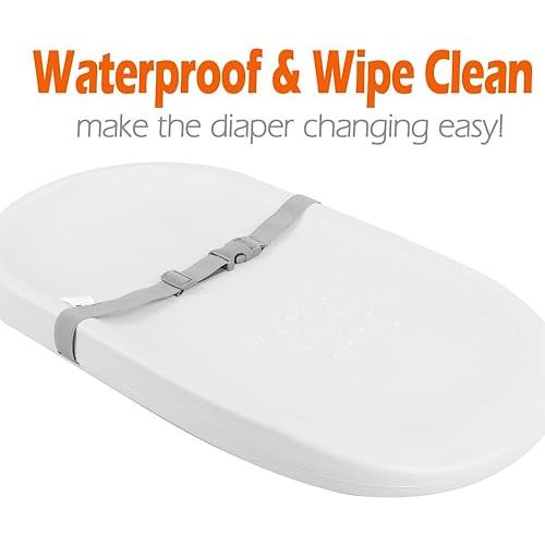 Baby Changing Pad,Waterproof & Easy to Clean,PU Foam Changing Pad on Table Topper for Changing Diaper and Dresser