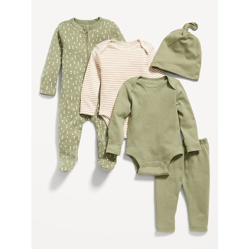 Unisex Layette Essentials 5-Pack for Baby