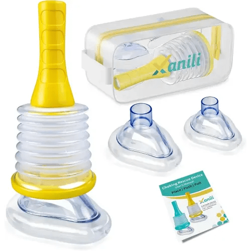 Choking Rescue Device for Kids & Adults, Anti Choking Device, Portable Suction Rescue Device, Portable Airway Suction Device for Children and Adults