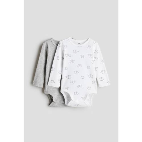 2-PACK LONG-SLEEVED BODYSUITS