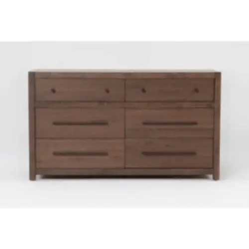Nora Brown Wood 6-Drawer Dresser | Pine | Living Spaces
