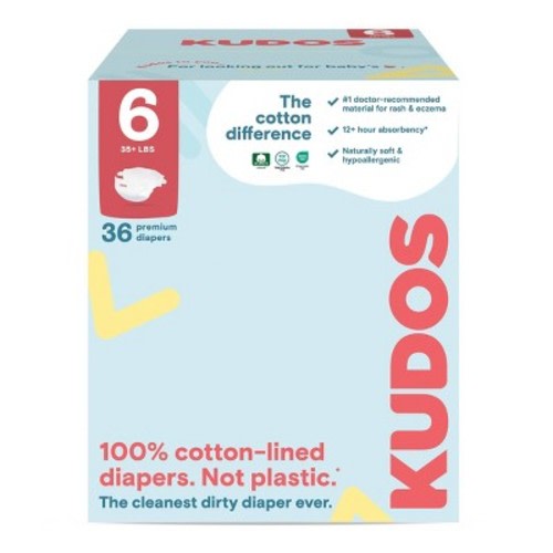 Kudos Ultimate Diaper - Size 6 - 36ct