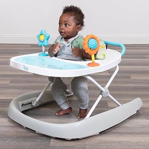 Smart Steps® by Baby Trend Dine N’ Play 3-in-1 Feeding Walker, Harmony Fun