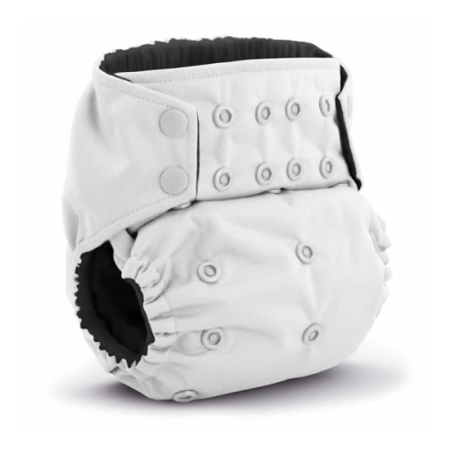 Rumparooz OBV G3 One Size Pocket Cloth Diaper - Storm White
