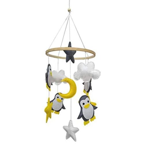 Penguin Rotating Crib Mobile