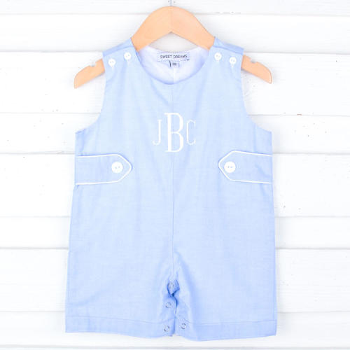 Blue Chambray with Tabs Jon Jon
