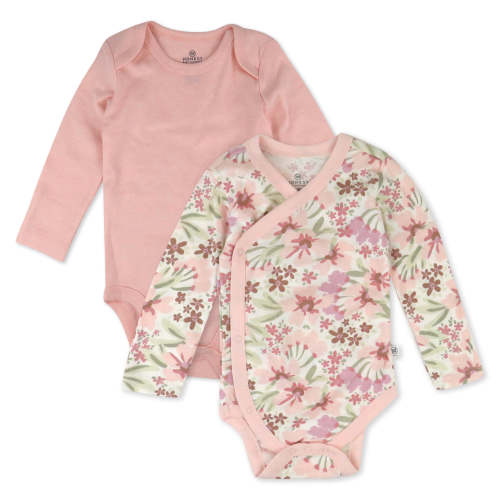 2-Piece Long Sleeve Organic Cotton Bodysuit & Side Snap Bodysuit | Honest Baby Clothing