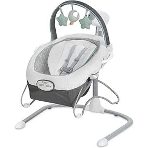 Graco Soothe 'n Sway LX Baby Swing with Portable Bouncer