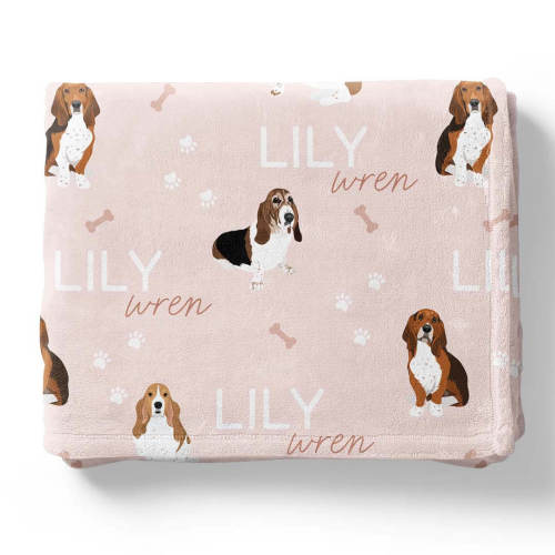 Personalized Kids Blankets | Dog Breeds