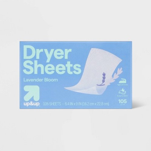 Dryer Sheets - Lavender Bloom - 105ct - up&up™