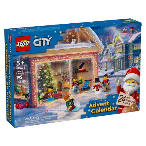 LEGO® City Advent Calendar 2024 60436 | City | Buy online at the Official LEGO® Shop US