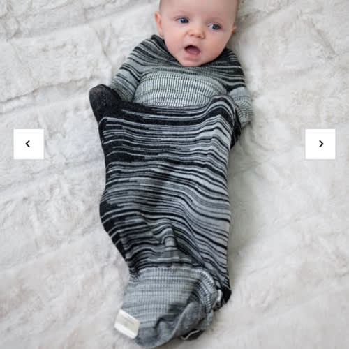 Swaddelini Sleep Sack in Black – Lila