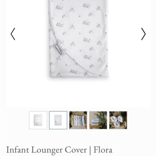 Infant Lounger Cover | Flora