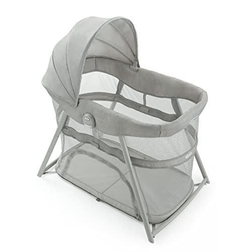 Graco DreamMore 3-in-1 Portable Bassinet And Travel Crib, Beau Fashion